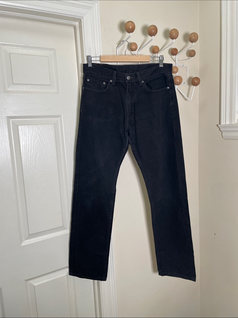 Levi's 505 - Classic Straight Legged Denim Jeans - Black - 32x32